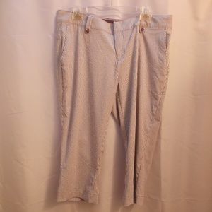 Under Armour Performance Striped Capri Pants